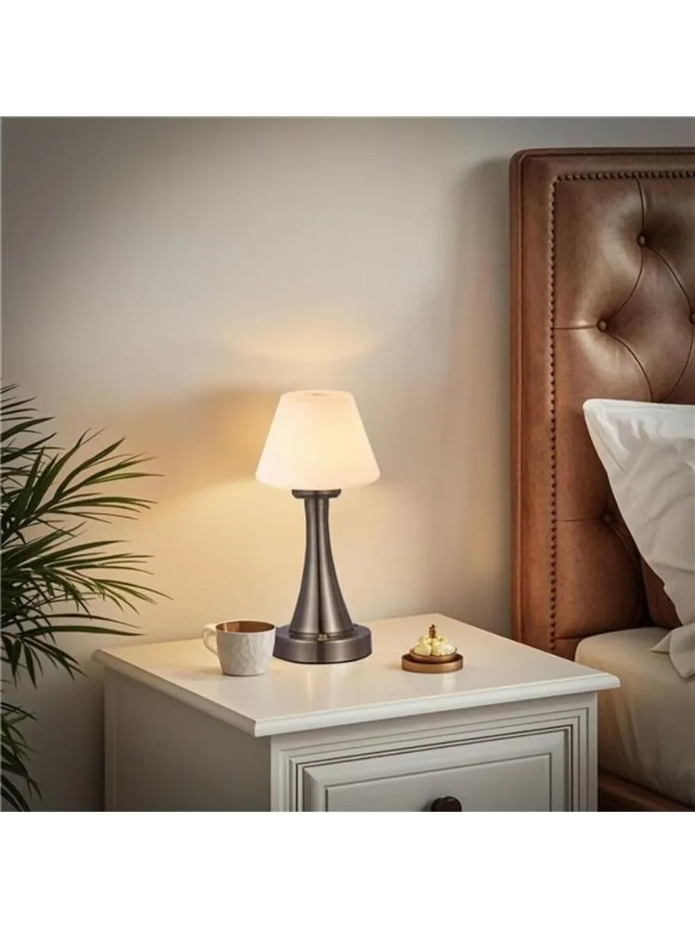 LED Cordless Table Lamp Rechargeable Dimmable Night Light Portable Outdoor Home
